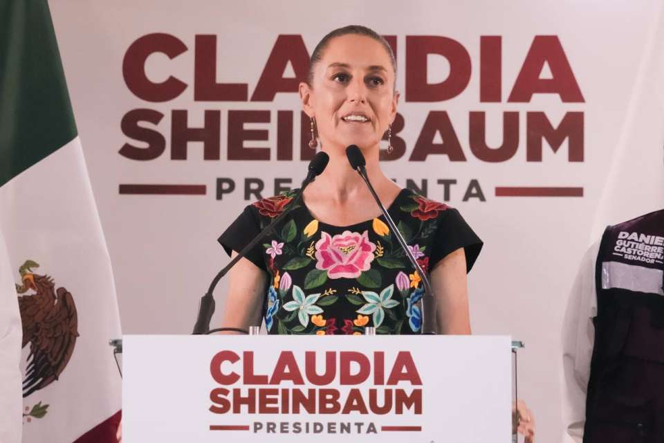 #Elecciones | Claudia Sheinbaum anuncia dos nuevas rutas del tren de pasajeros en Aguascalientes