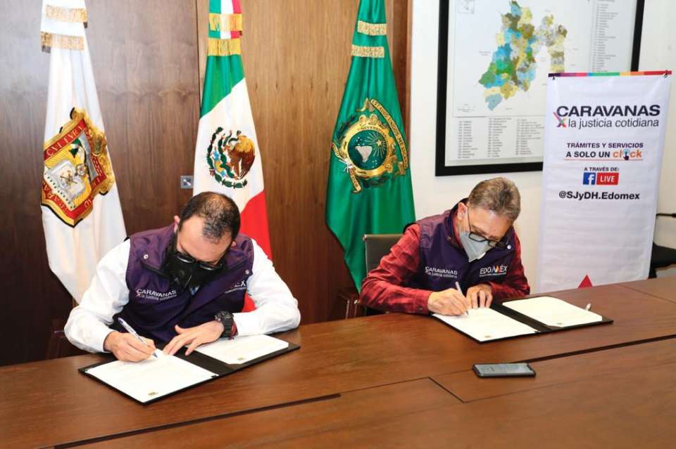 Alfredo Barrera firmó convenio con Rodrigo Espeleta