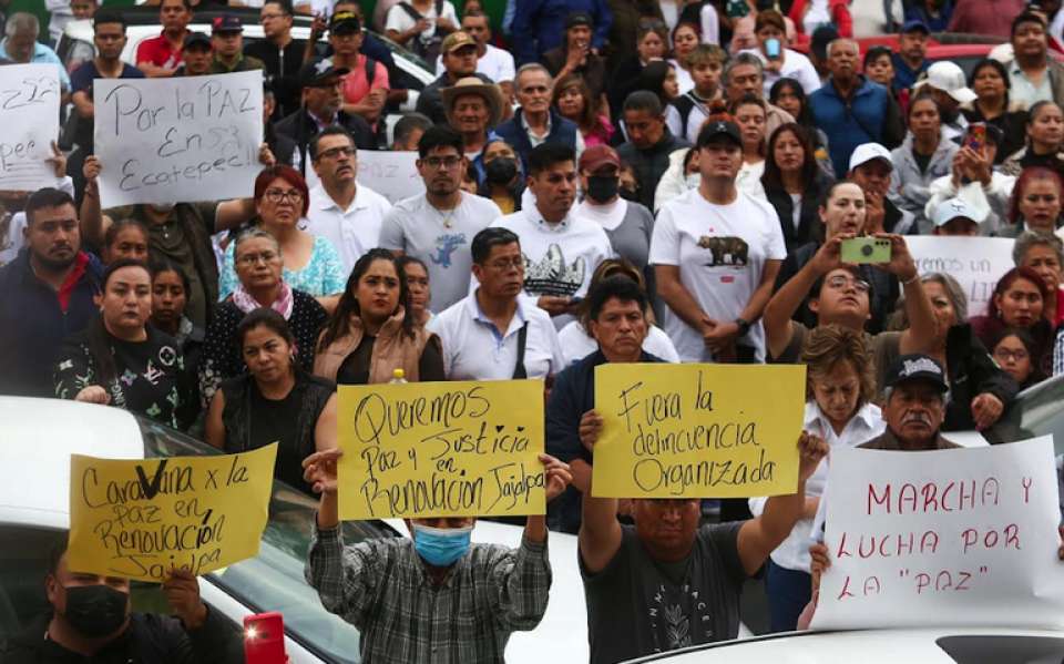 #Municipios | Ante la inseguridad, habitantes de Ecatepec realizaron &quot;Marcha del silencio&quot;