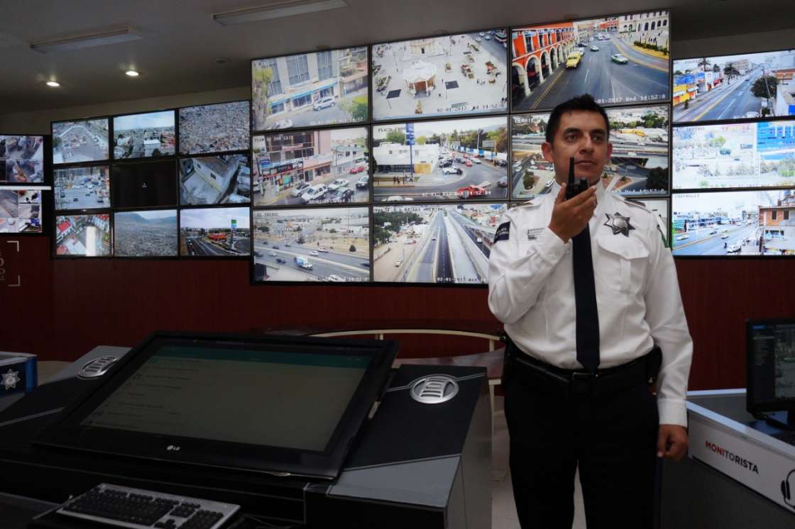 Instalan puntos de videovigilancia en diez zonas de Pachuca