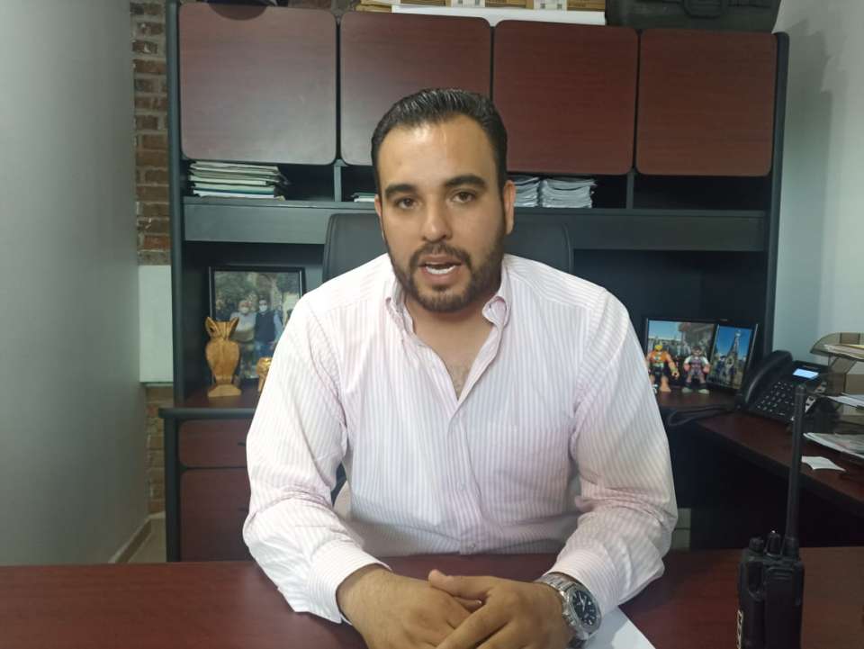 Fernando González, director de tránsito y movilidad en Tulancingo.