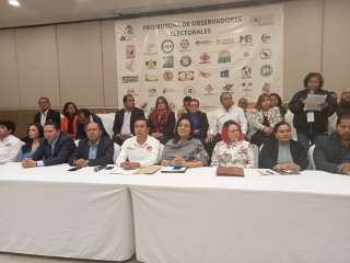 Organizaciones llaman a participar como observadores electorales en Edoméx