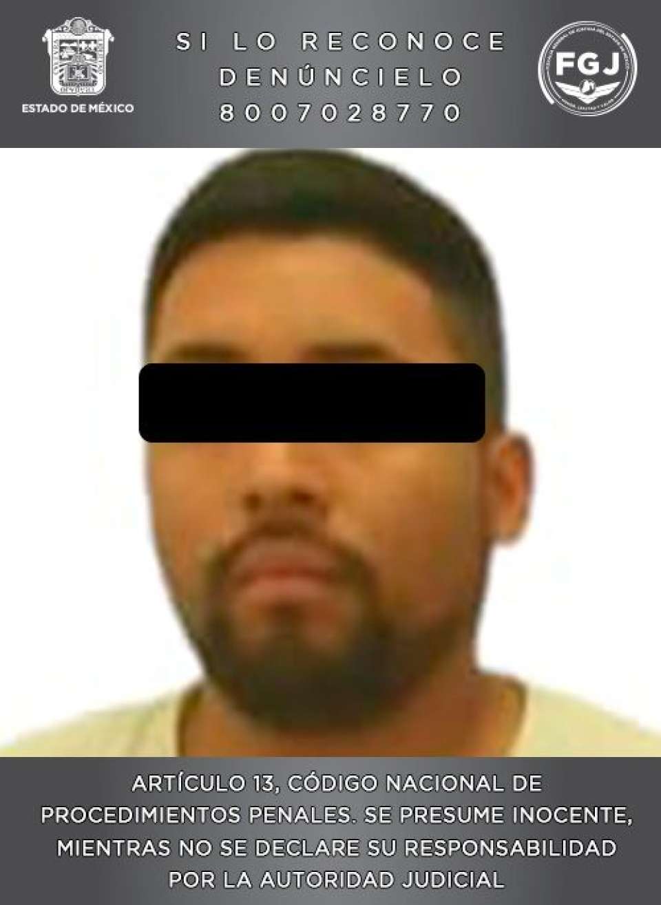 #Seguridad | Cae ladrón de ópticas en Metepec