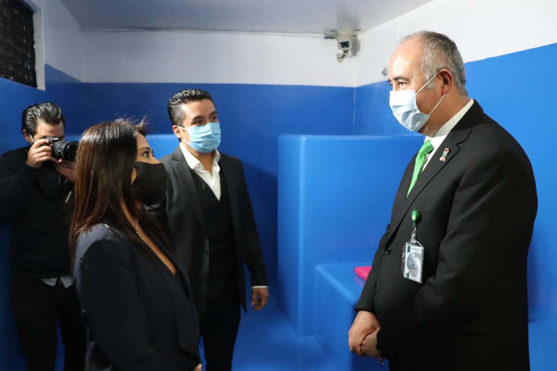 Rehabilitan instalaciones de la Oficialía Conciliadora en Huixquilucan