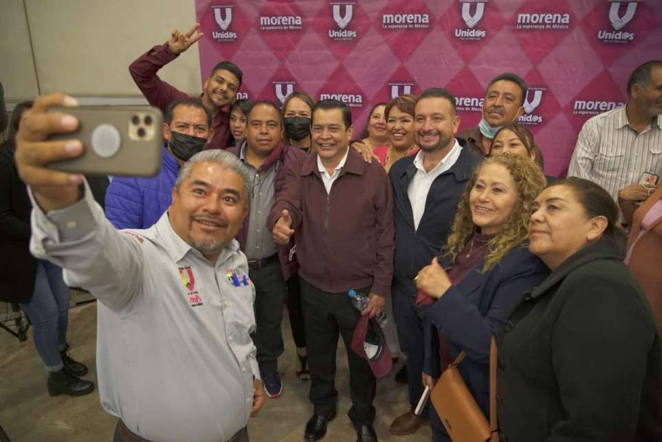 Buscarán Juan Hugo de la Rosa y Adolfo Cerqueda candidatura de Morena en Edomex