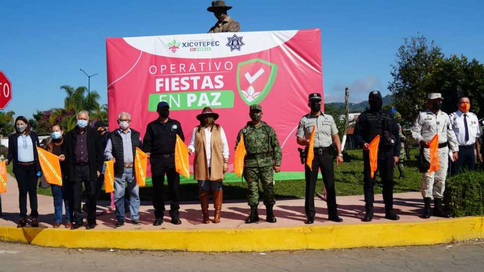 En Xicotepec inicia el operativo “Fiestas en Paz 2021”.