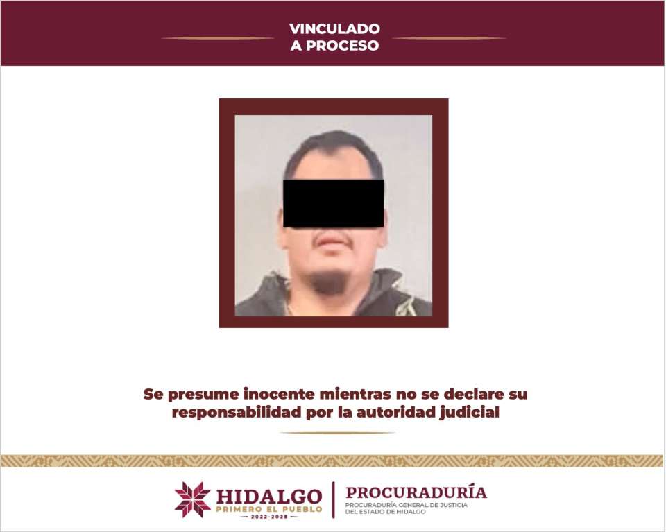 Imagen: Procuraduría General de Justicia del Estado de Hidalgo.