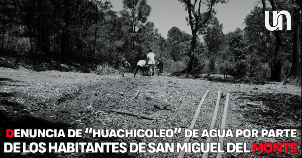Habitantes de San Miguel del Monte denuncian “huachicoleo” de agua