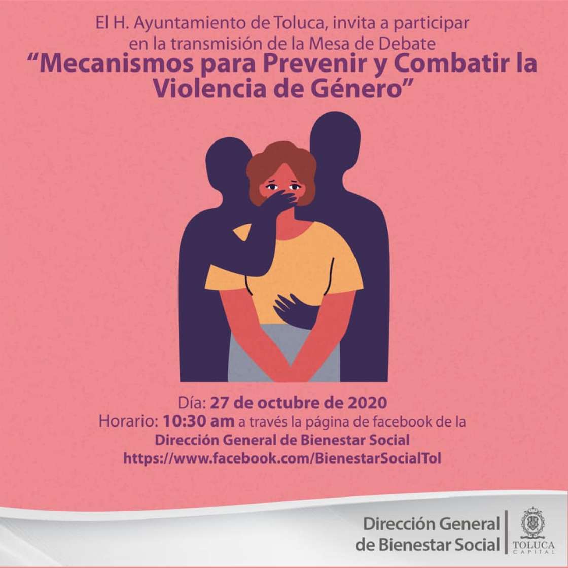Invita Toluca a debate sobre mecanismos contra la violencia de género