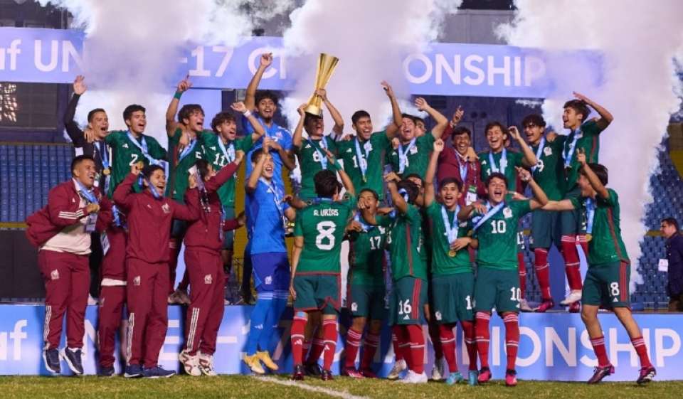México se corona campeón de la Sub-17 de CONCACAF