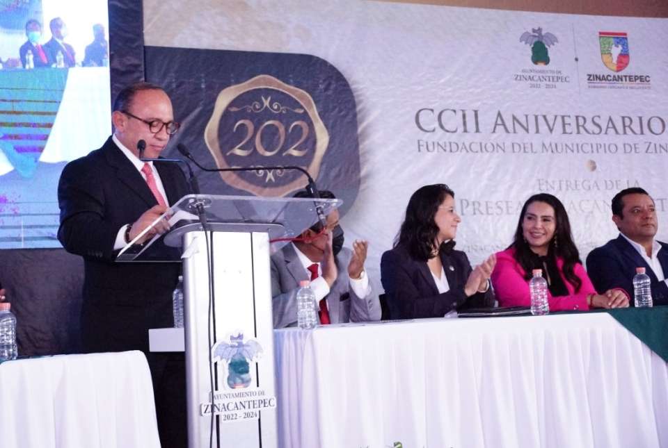 Celebra Zinacantepec 202 aniversario de su fundación