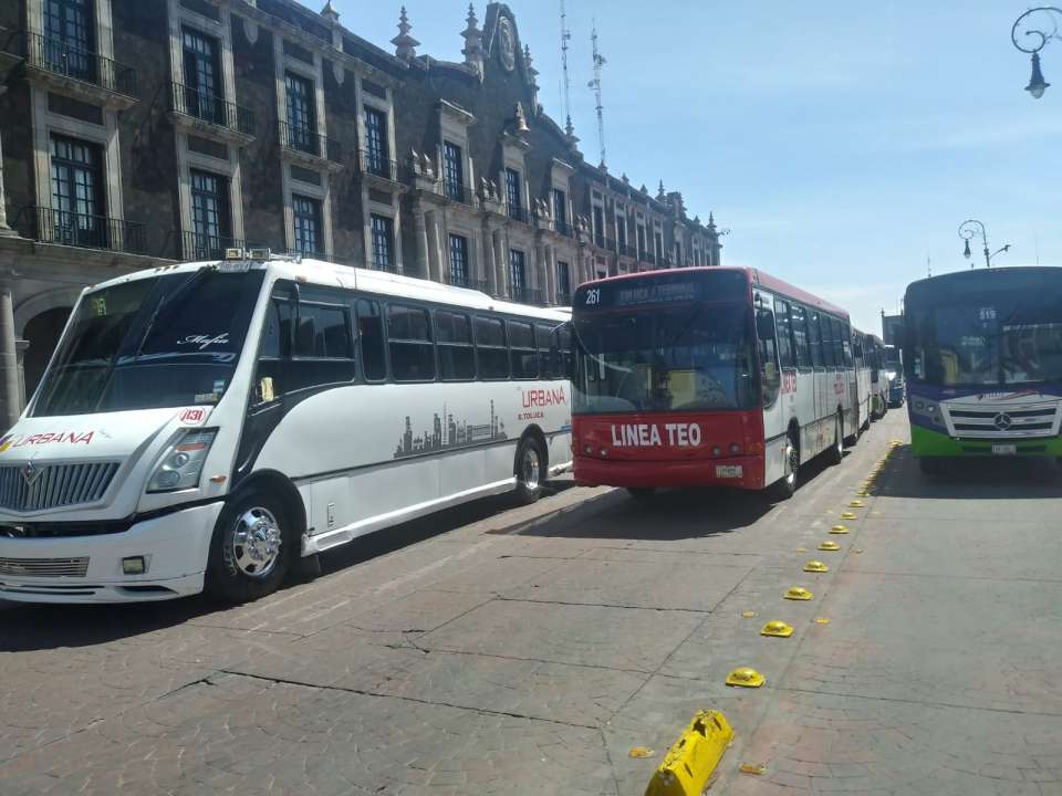 Rutas del transporte en centro de Toluca sí podrían modificarse, pero aún no hay fecha: Canapat