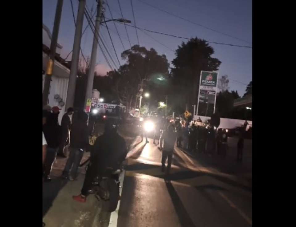 Movilizaciones de taxistas en Sultepec, mantienen en alerta a la policía estatal