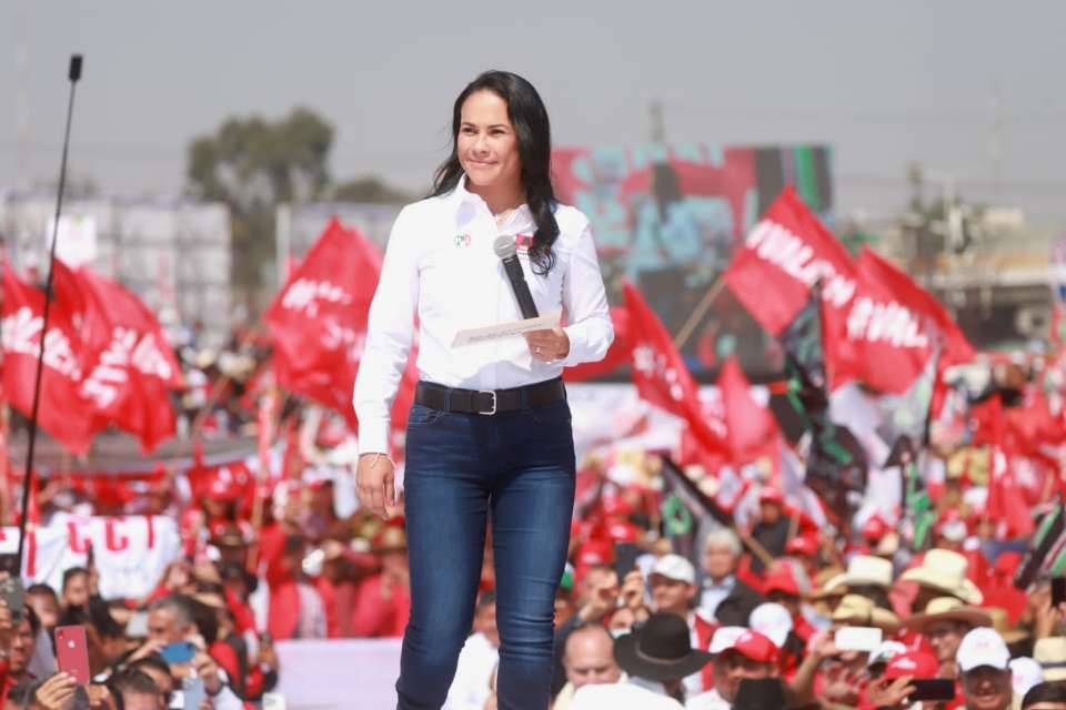 Registrará “Va por el Estado de México” candidatura de Alejandra Del Moral el 21 de marzo