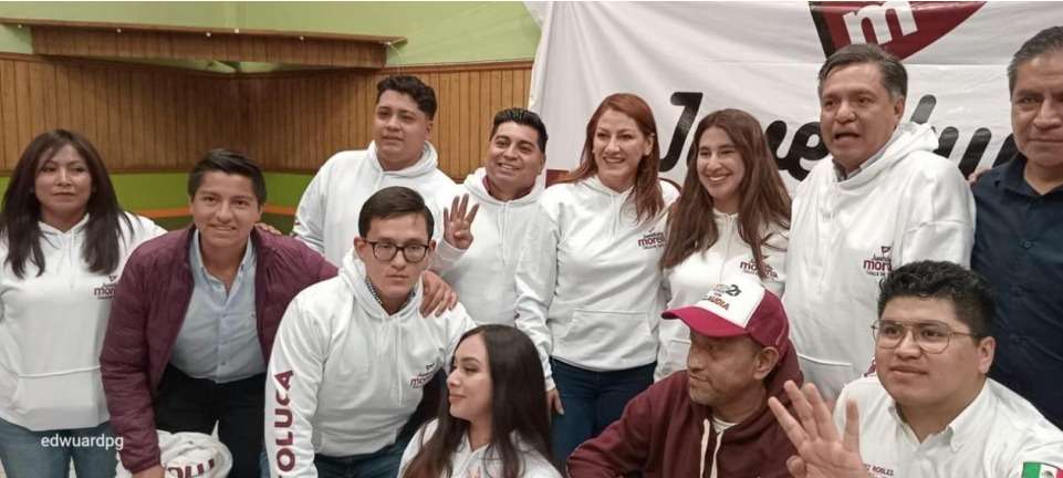 #Municipios | Toman protesta Integrantes del Comité Juventudes Morena Valle de Toluca