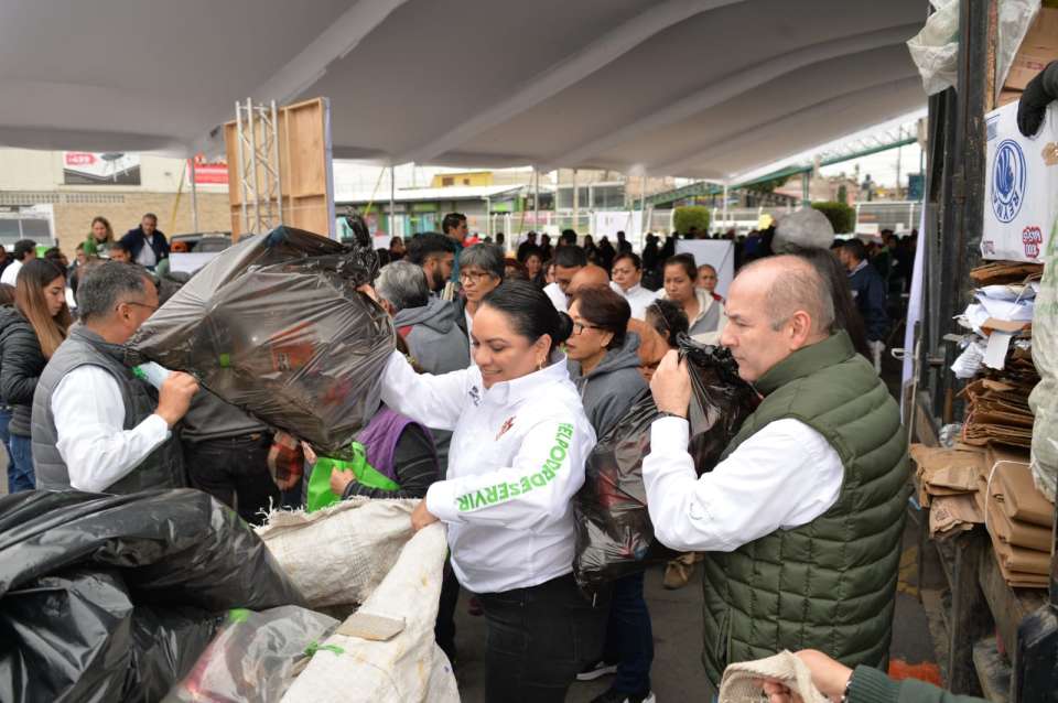 #Municipios | Recibe &quot;Reciclaton 2023&quot; una tonelada de residuos en #Ecatepec