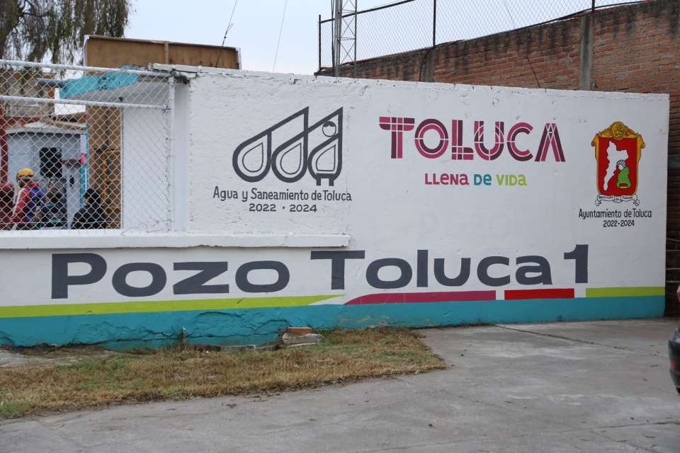 Agua y Saneamiento de Toluca fortalece el abasto a la población