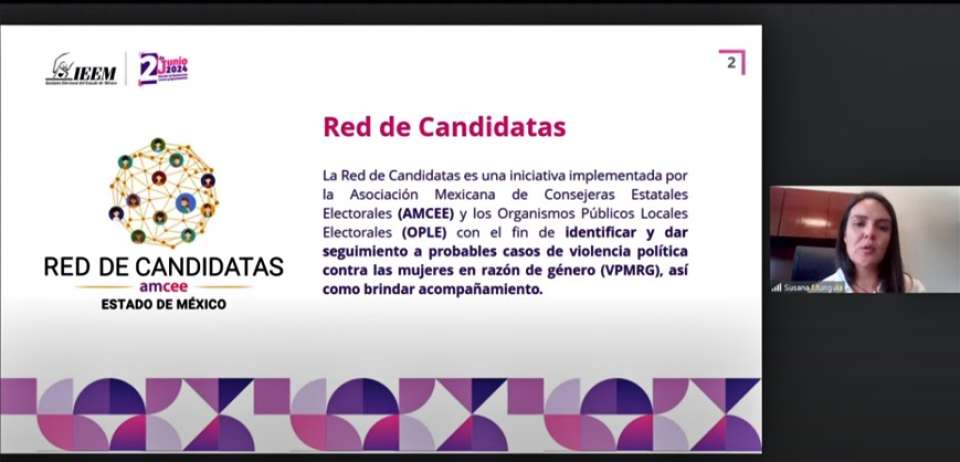 #Estatal | IEEM presenta la Red de Candidatas