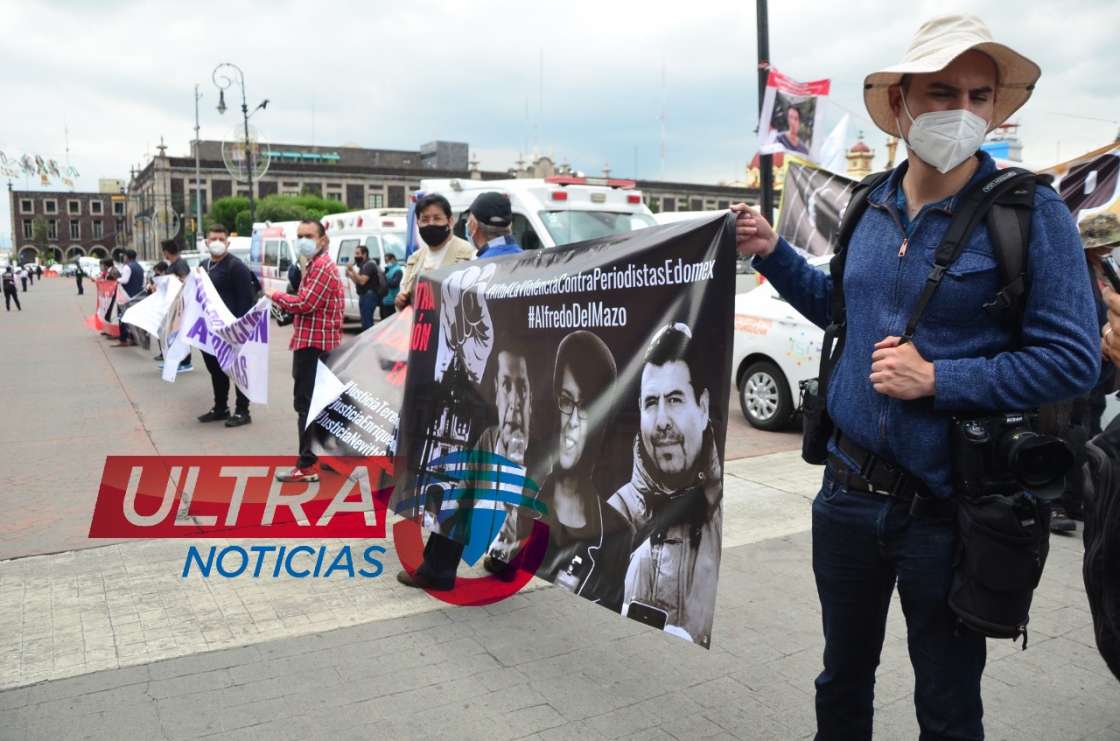 Sale gremio periodístico mexiquense a exigir justicia y alto a la  impunidad ante asesinatos, agresiones e inseguridad