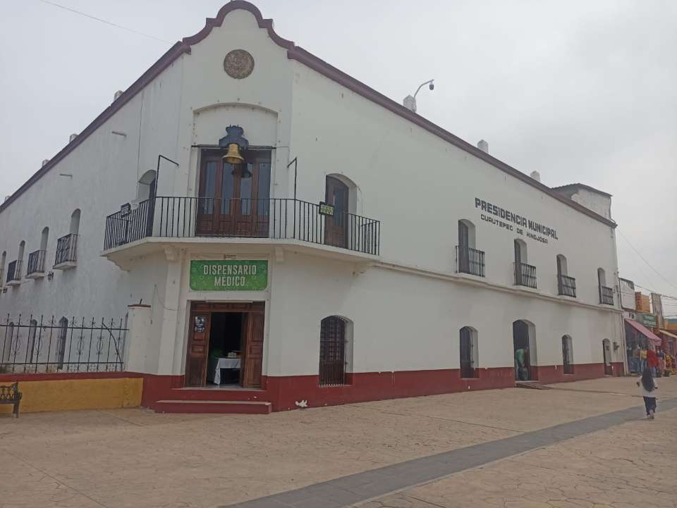 Presidencia municipal de Cuautepec de Hinojosa. 