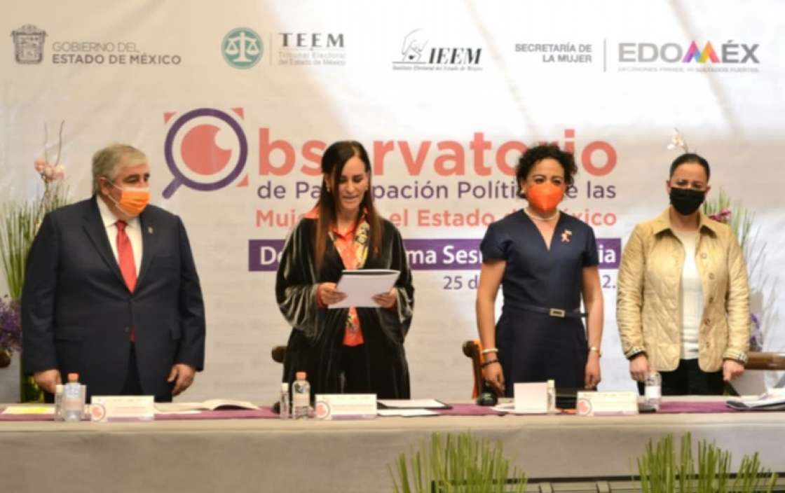 Leticia Victoria Tavira presidirá el Observatorio de Participación Política de las Mujeres en Edomex