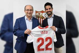 Isco fue anunciado oficialmente como nuevo jugador del Sevilla
