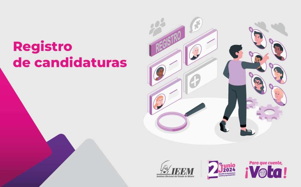 #Contienda2024 | IEEM continúa con etapa de registro de candidaturas