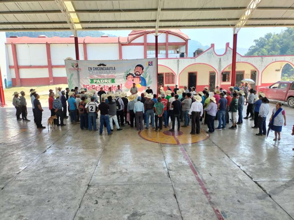 Ayuntamiento celebra a papá en Zempoala, Benito Juárez y Macuilacatla