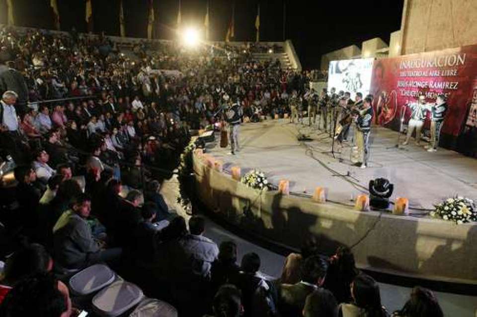 Próximo 26 de mayo, reapertura del teatro al aire libre “Chucho Monge”