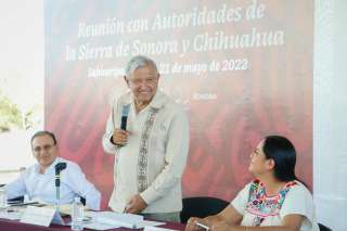 Se financiará construcción de caminos en la sierra de Sonora y Chihuahua: AMLO