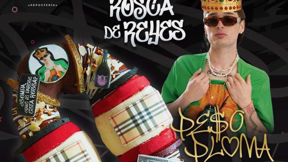 #Viral | Venden Rosca de Reyes con temática de Peso Pluma en Veracruz
