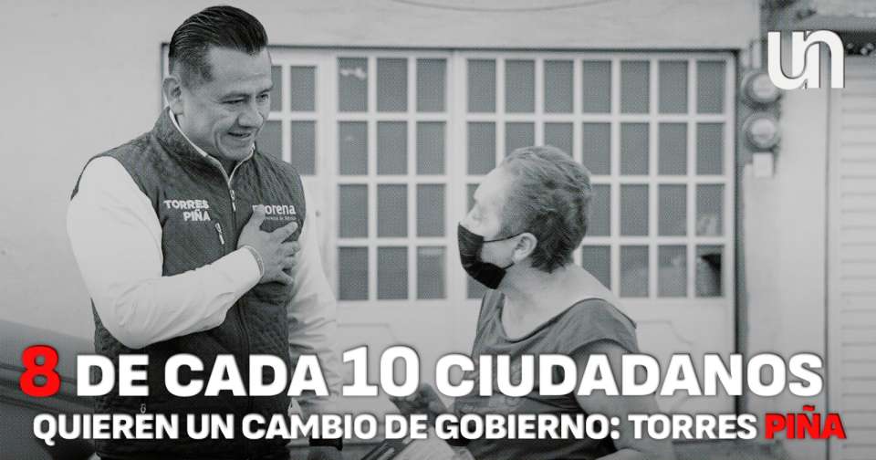 Quieren un cambio de gobierno en Morelia 8 de cada 10 ciudadanos: Torres Piña