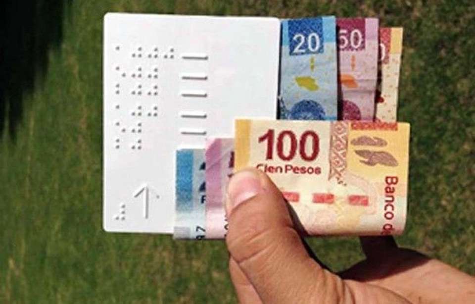 Dif Estatal implementara tablillas de billetes en Sistema Braille en la región.
