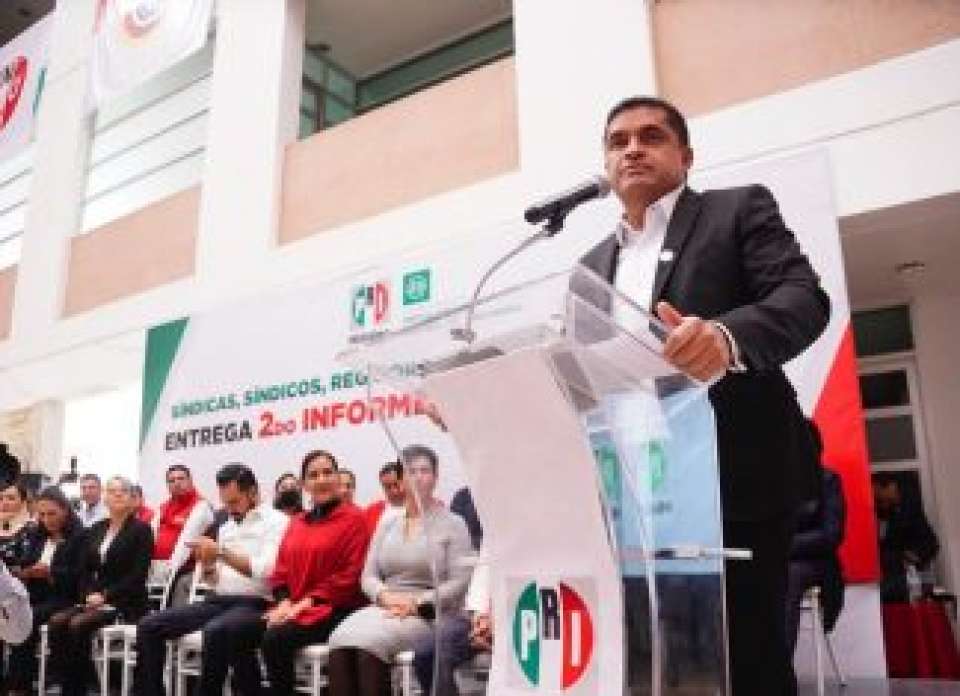Julio Valera Piedras, Presidente del Comité Directivo Estatal del PRI Hidalgo.