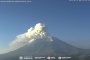 Atendió Secretaría de Salud a cuatro personas por rinitis provocada por caída de ceniza del Popocatépetl