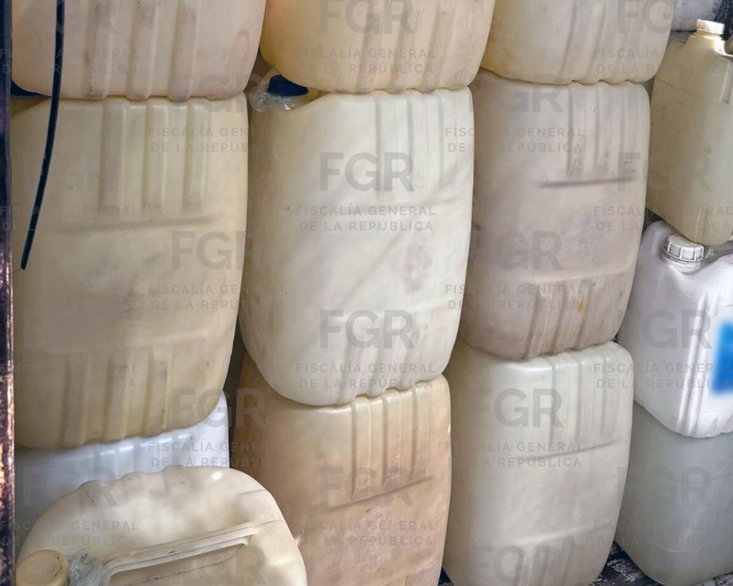 Cateo en Santiago de Anaya deja aseguramiento de combustible ilegal, armas y vehículos