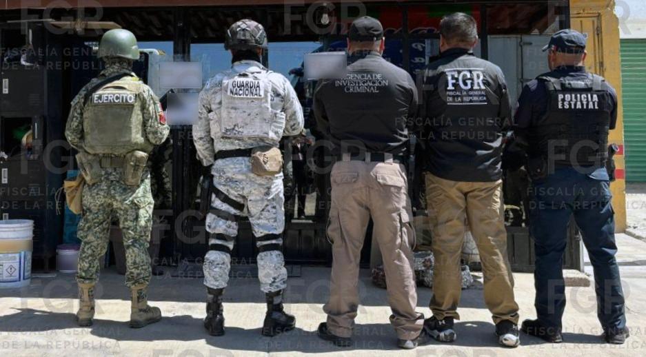 Operativo en Tolcayuca deja aseguramiento de drogas sintéticas y cinco detenidos