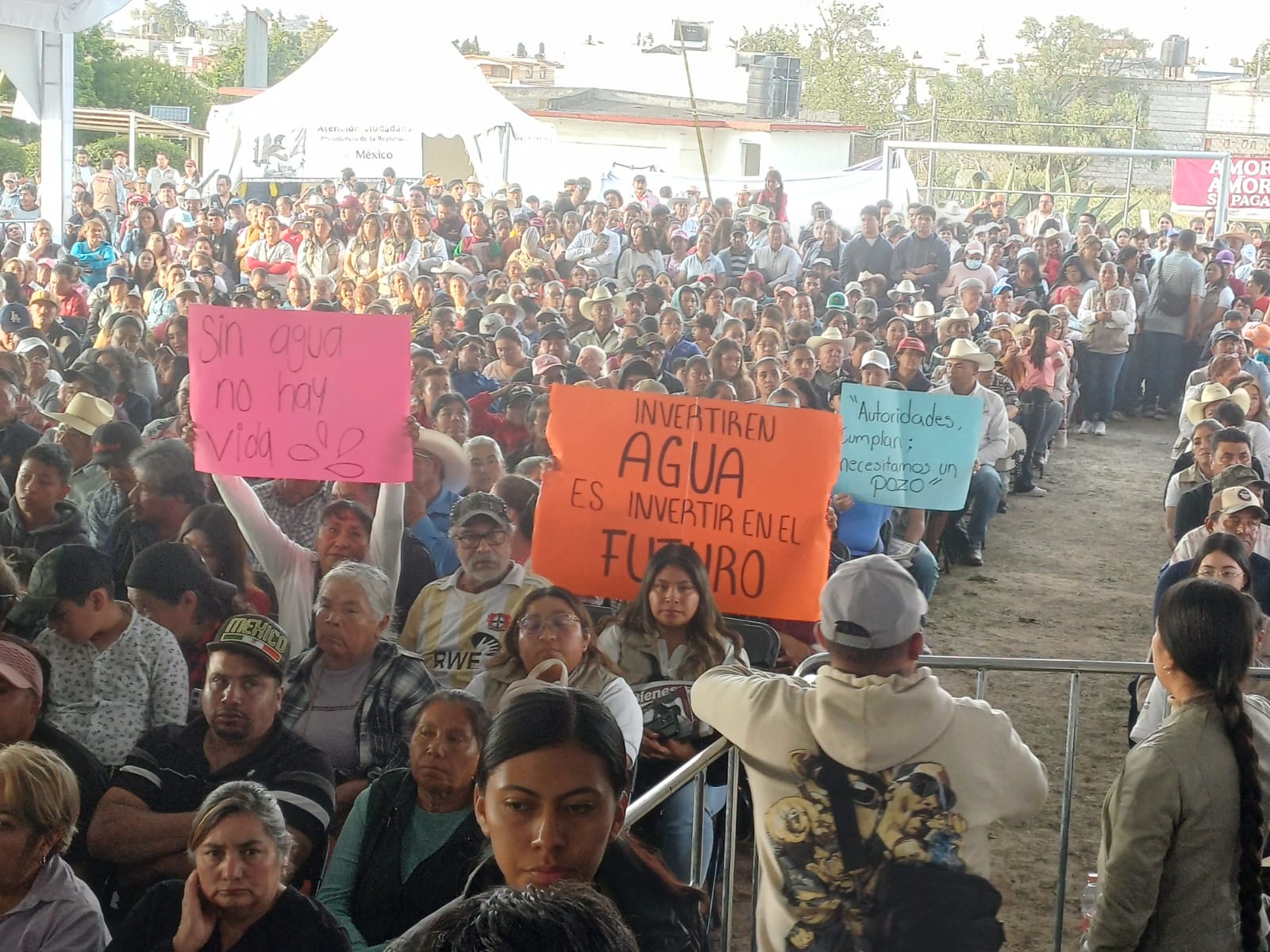 Por ser zona de veda, Conagua no otorga concesión para pozo de agua en Singuilucan