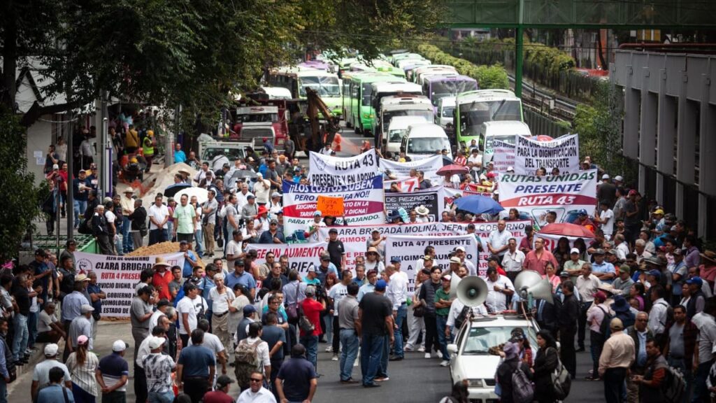 Transportistas anuncian movilización nacional para el día in