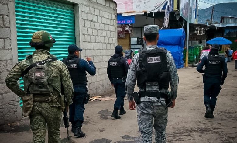 Realizan operativos conjuntos de seguridad pública