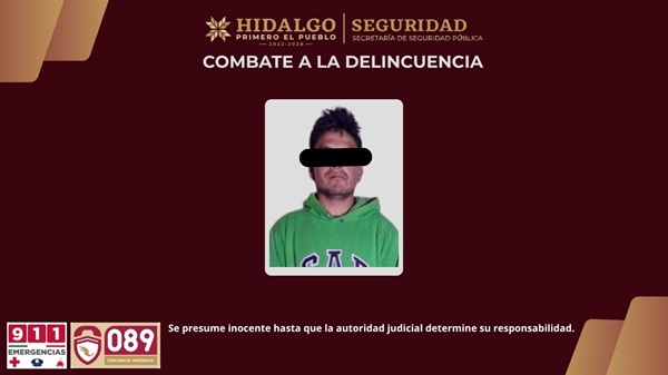 En Tezontepec de Aldama, SSPH recupera más de 3 mi