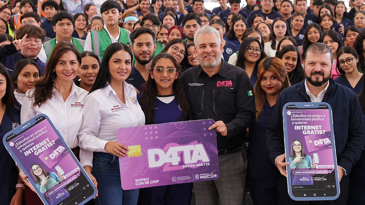Busca Gobierno de Michoacán elevar programa de dat