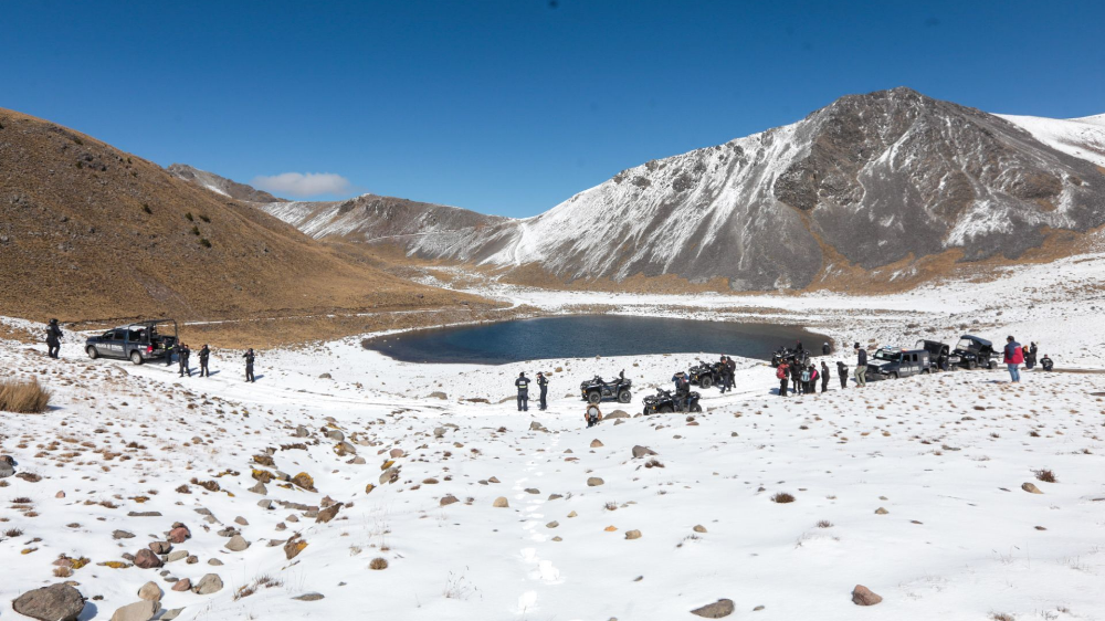 #Seguridad | Rescatan a menor extraviado en Nevado