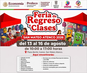 Feria de regreso a clases